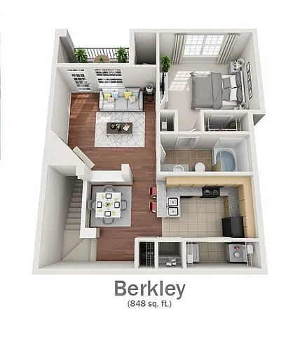 Floor plan Berkley