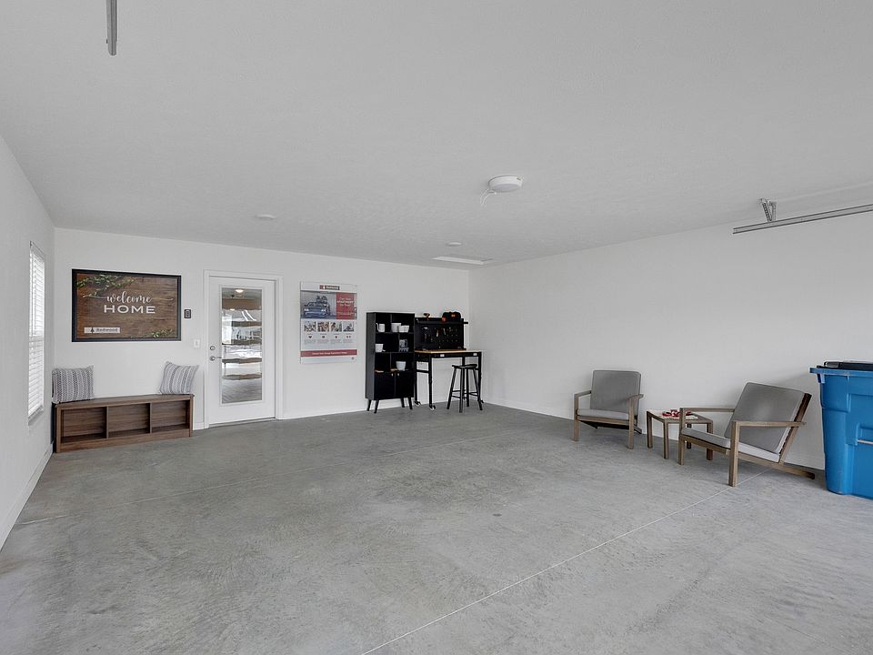 Two-Car Attached Garage with All Two-Bedroom Floor Plans