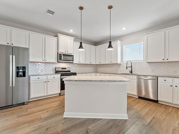Large kitchen island