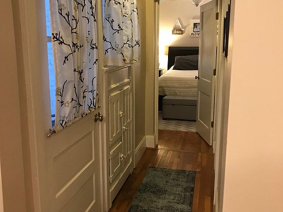 Hallway with outdoor access