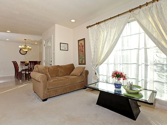 Living room to dining room