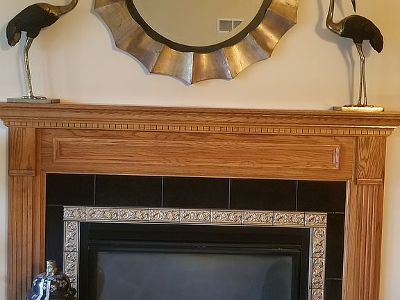 Fireplace on main floor1