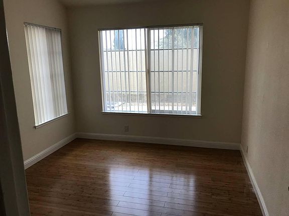 Bedroom 1 on first floor, entrance from living room