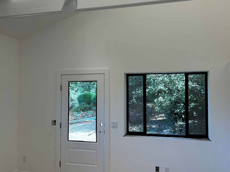 Entry Door (propane heater/fireplace will be installed to left of door)