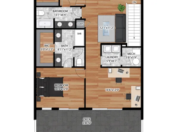 Cottonwood Flex Plan, Fremont Square