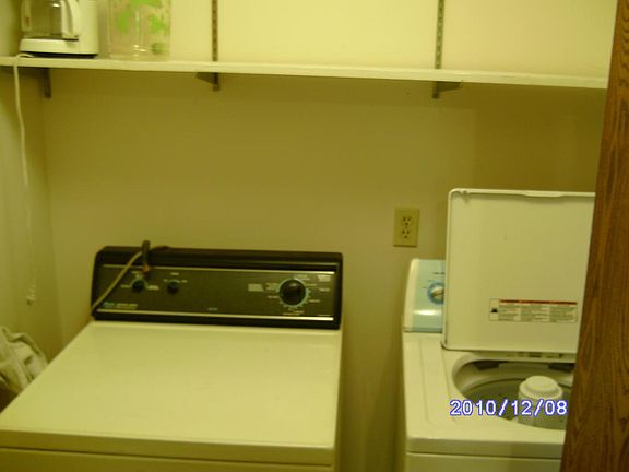 washer dryer $25 a month extra