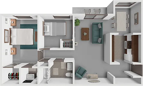 Floor plan Boardwalk