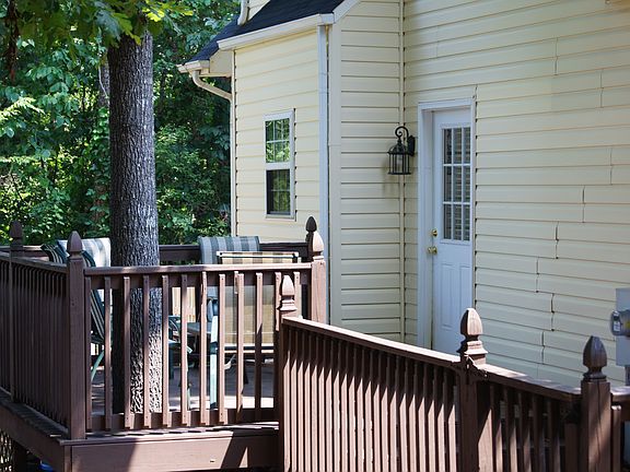 Deck and area for grilling