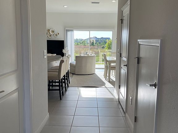 Hallway, Garage door and storage