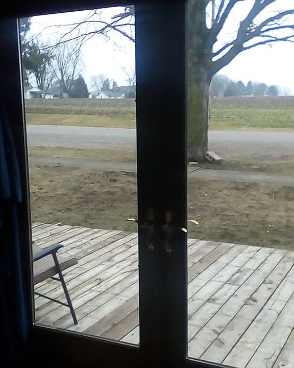 French Doors & base of porch