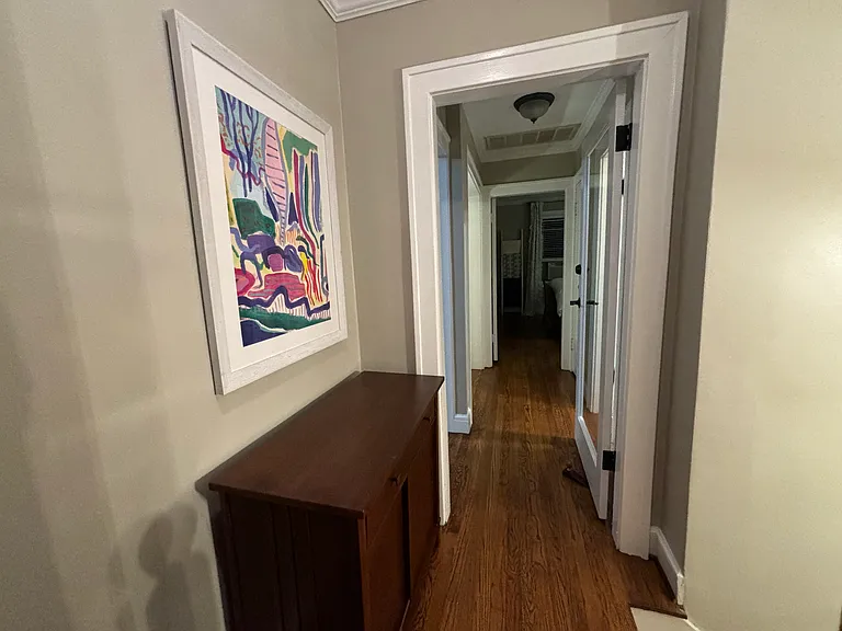Top of stairs entryway