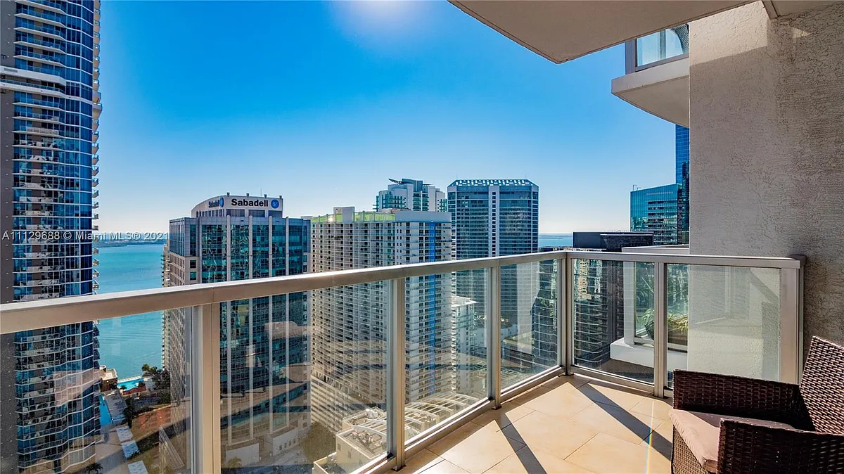 Balcony - 1060 Brickell Ave #3630
