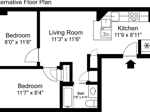2nd image of 126 E 31st St APT 2A