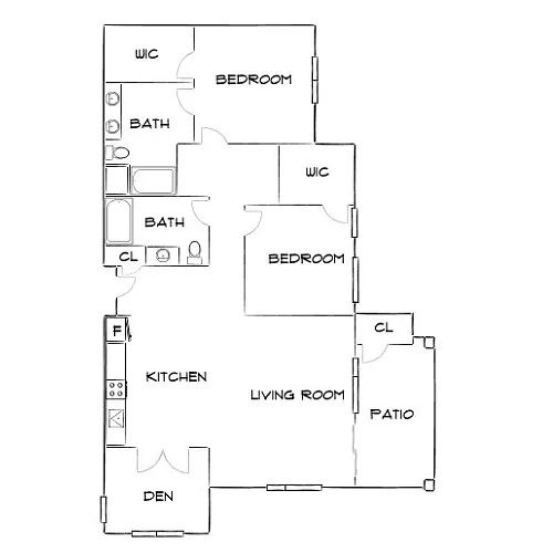 Floor plan Design 2F