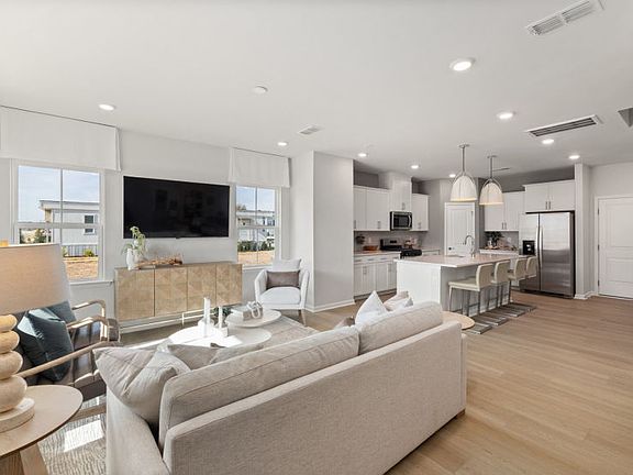 Open Concept Living with Plenty of Windows for Natural Light