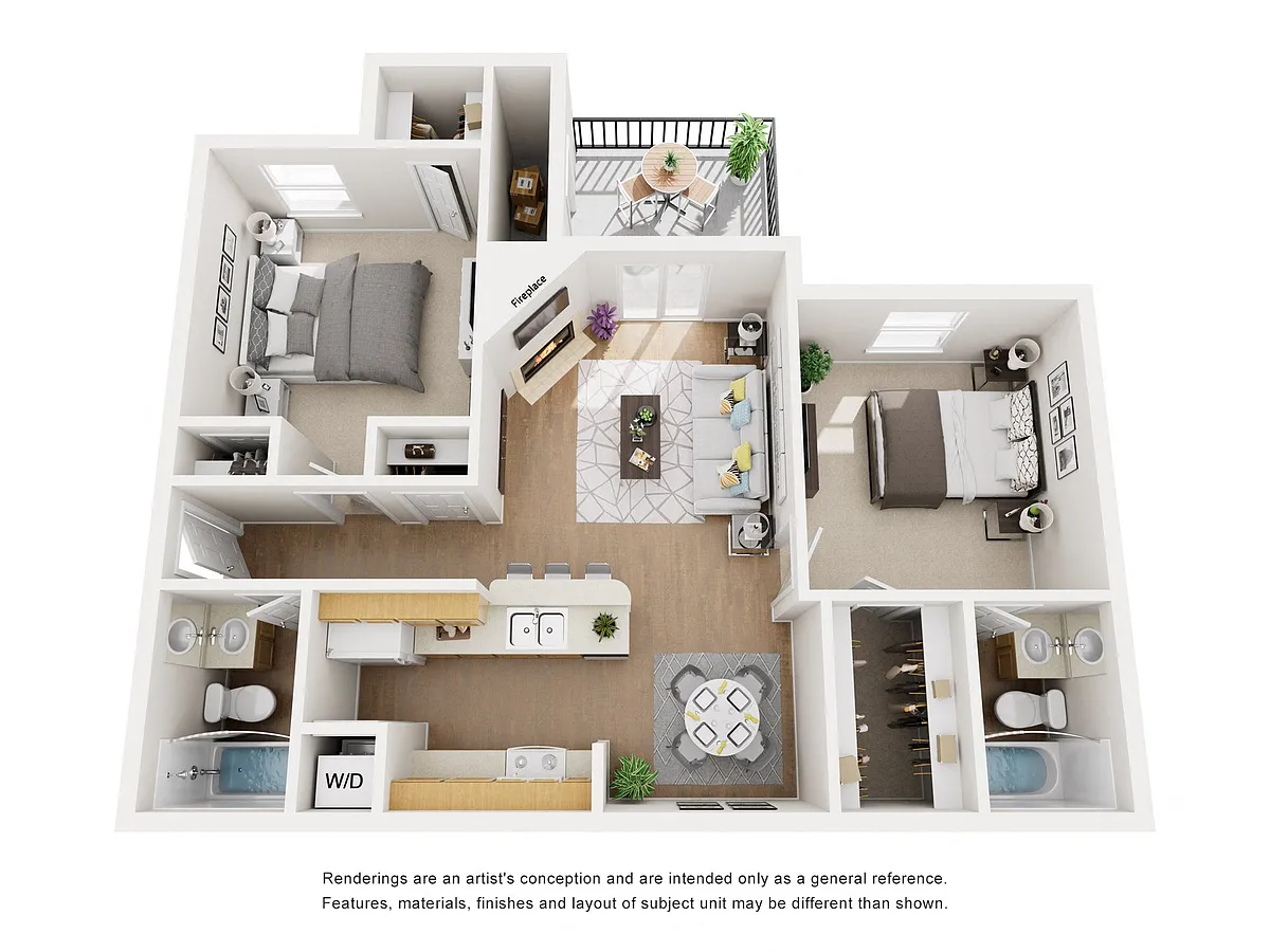 Floor plan Hampton