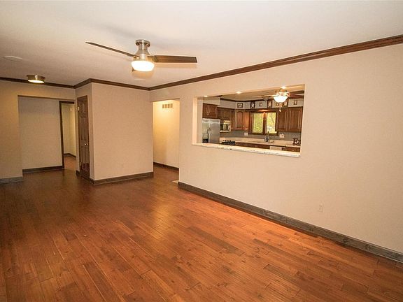 Front living room is open to the kitchen/dining area!
