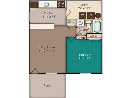Floor plan The Hampton