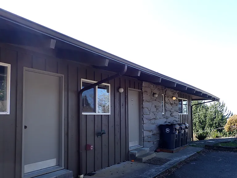 Unit 3 front with parking