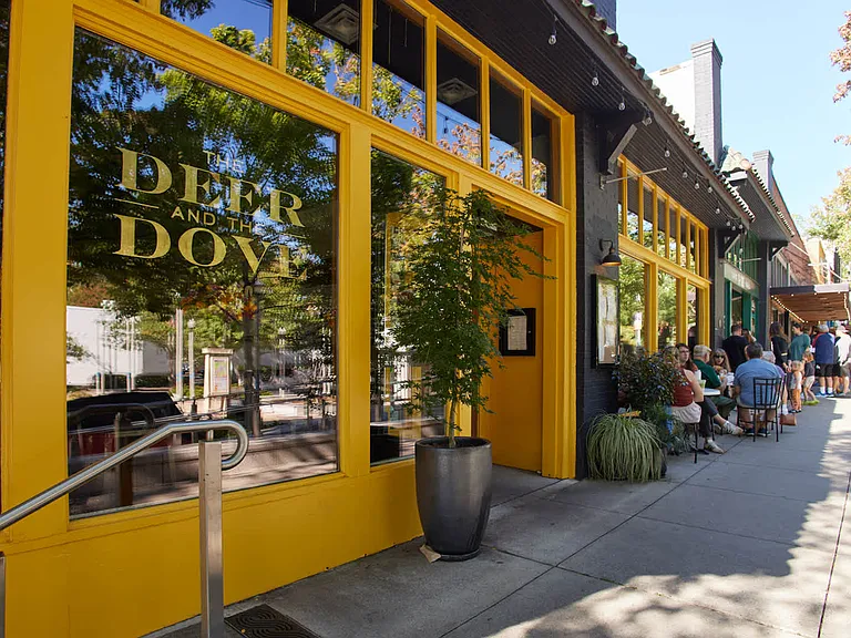 Rustic farm-to-table dining at The Deer and the Dove