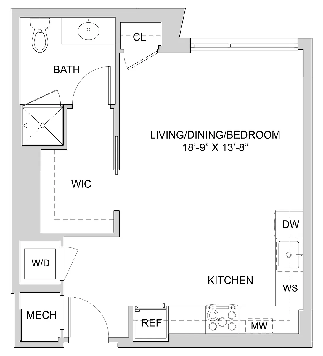 Floor plan Studio-A2_Studio_B_Ansi A