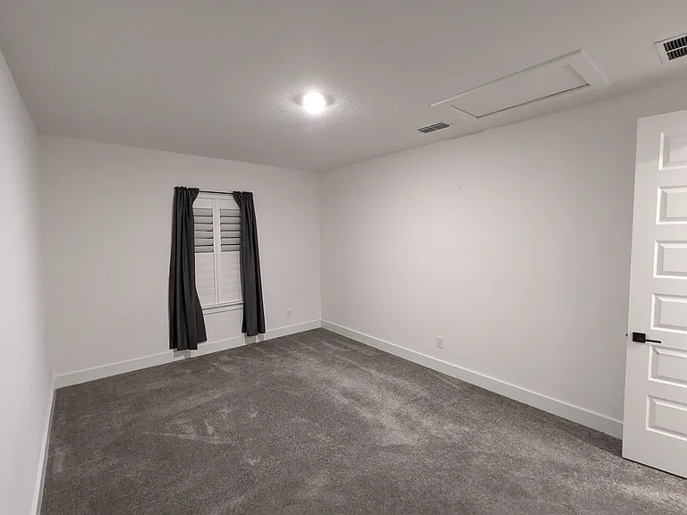 Bedroom Windows Feature Plantation Shutters