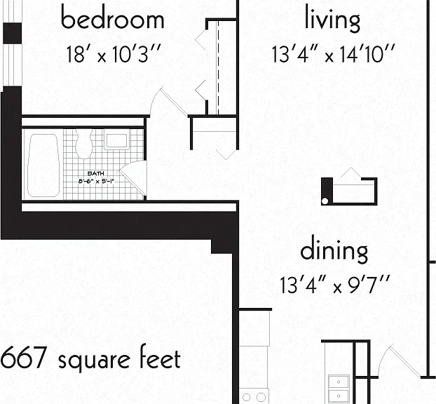 Bancroft Luxury Apartments — Photo 28