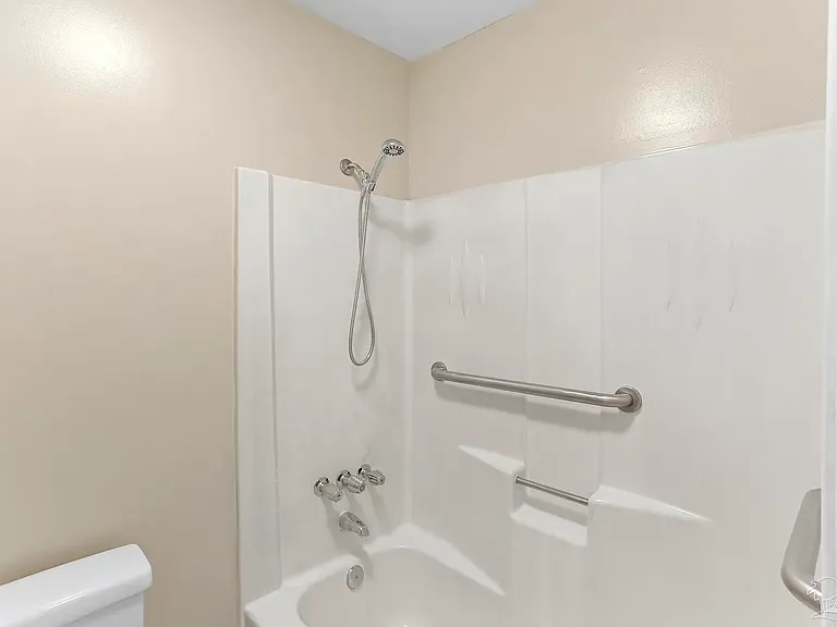 Hallway bathroom