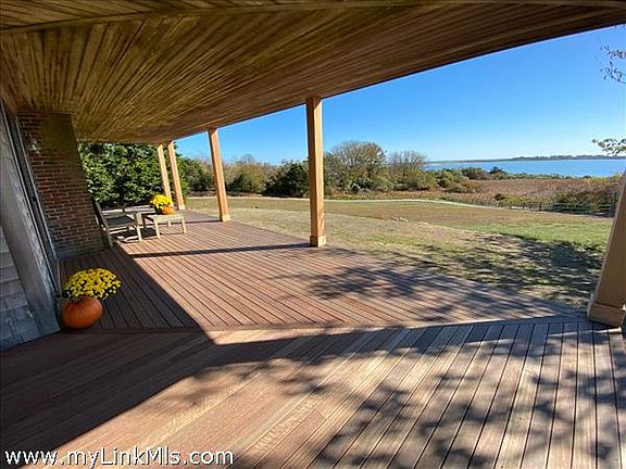 View from the first floor porch
