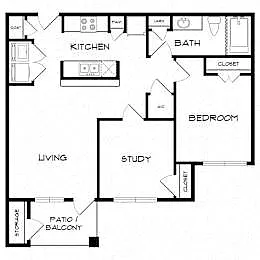 Floor plan A3 - Harbor Shores II