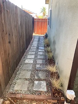 side of the house