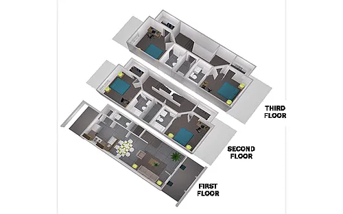 Floor plan 4x4.5 Lodge