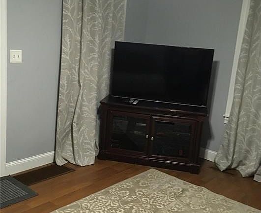 Freshly painted living room