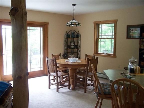 Open Dining Room overlooking the Deck