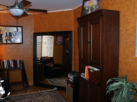 Den / Office just off great room, wood floors