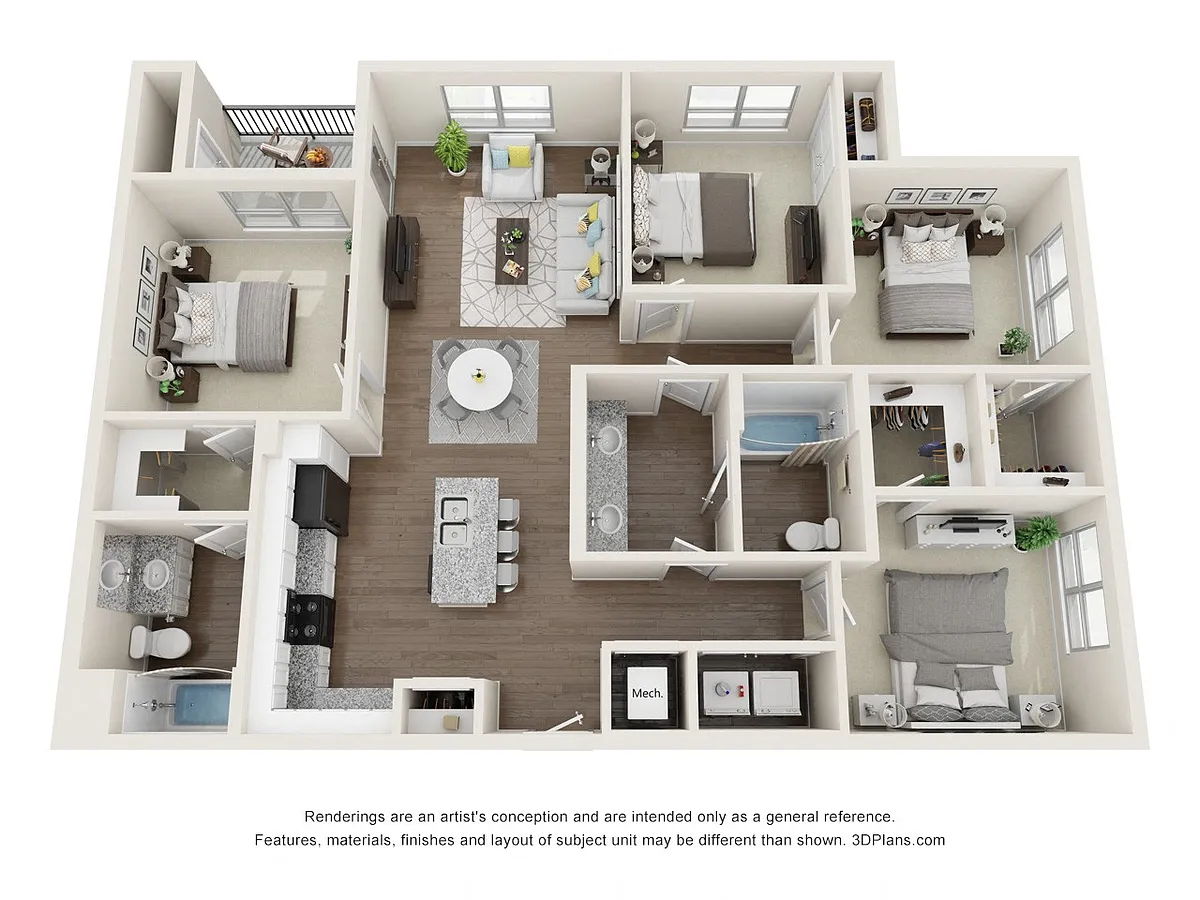 Floor plan D1