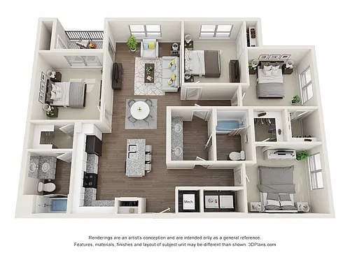 Floor plan D1