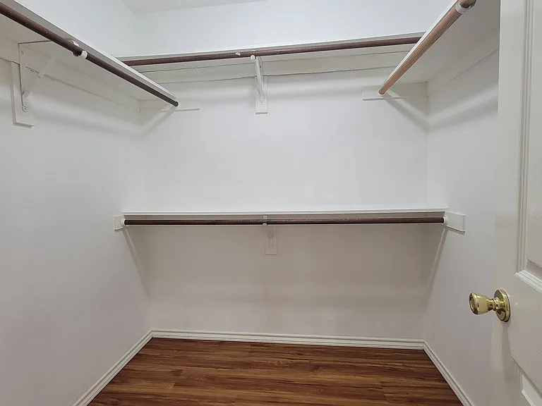 Master closet.