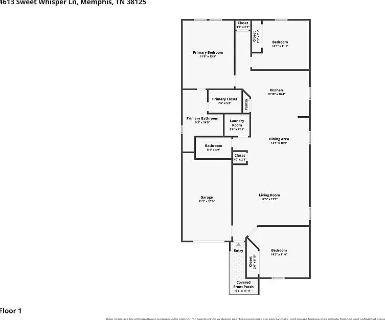 3 bed, 2.0 bath, 1340 sqft, $1,655 — Photo 2