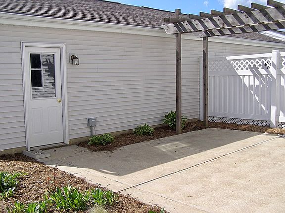 Patio to garage