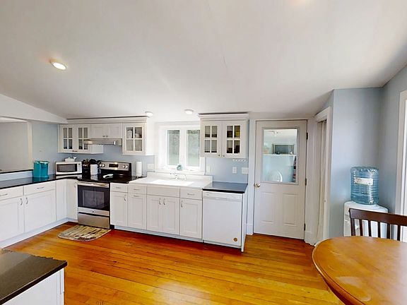 Open kitchen area.