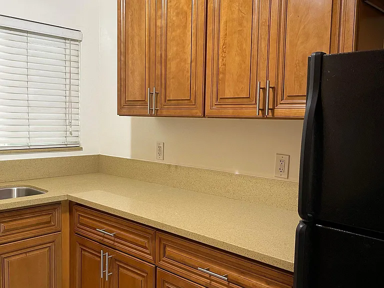 Loads of counter space with granite counter tops