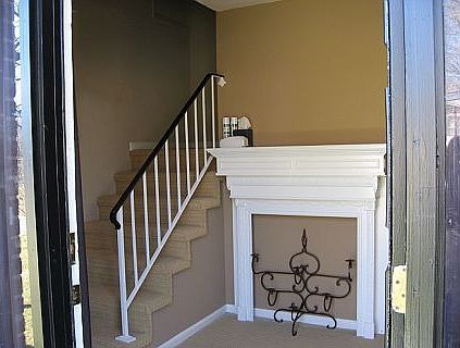 inside front door