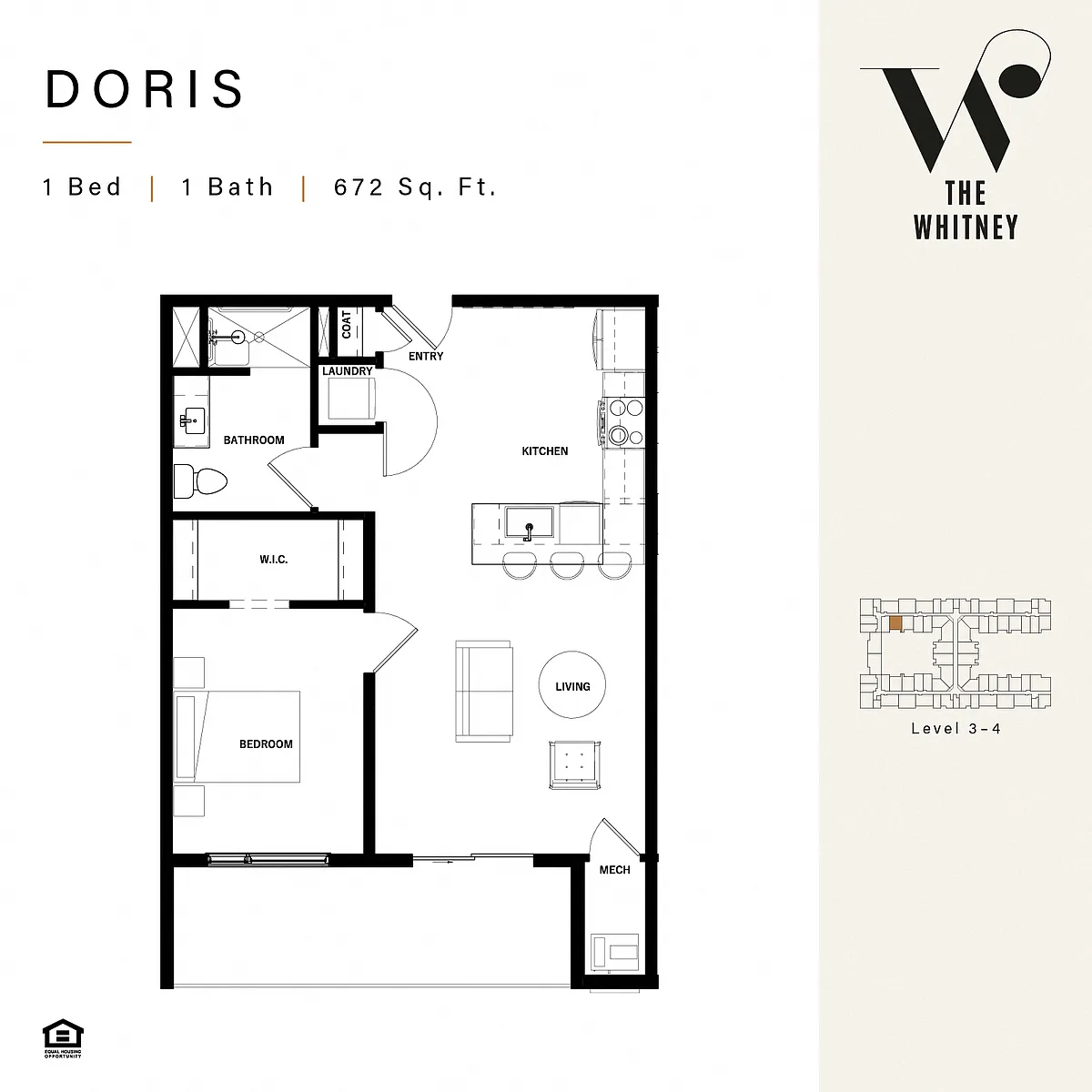 Floor plan Doris