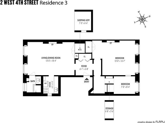 2nd image of 132 W 4th St APT 3
