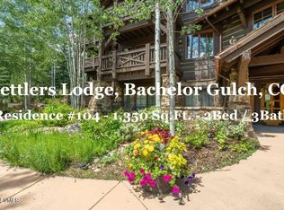 1087 Bachelor Rdg #104, Beaver Creek, CO 81620