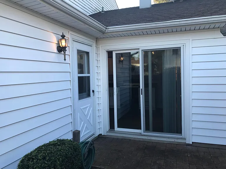 Sliding Patio door and door to laundry