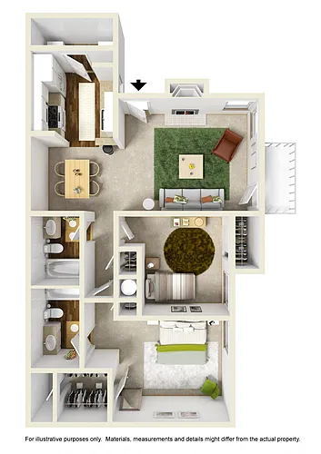 Floor plan The Dogwood