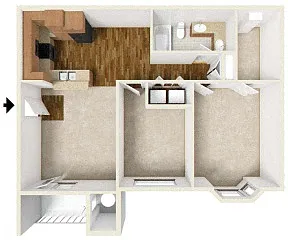 Floor plan Plan B