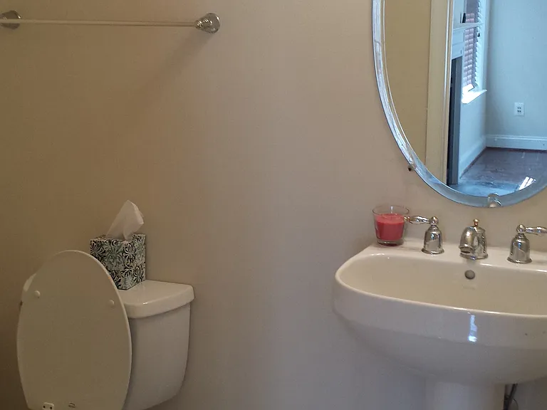 1/2 bathroom on main level